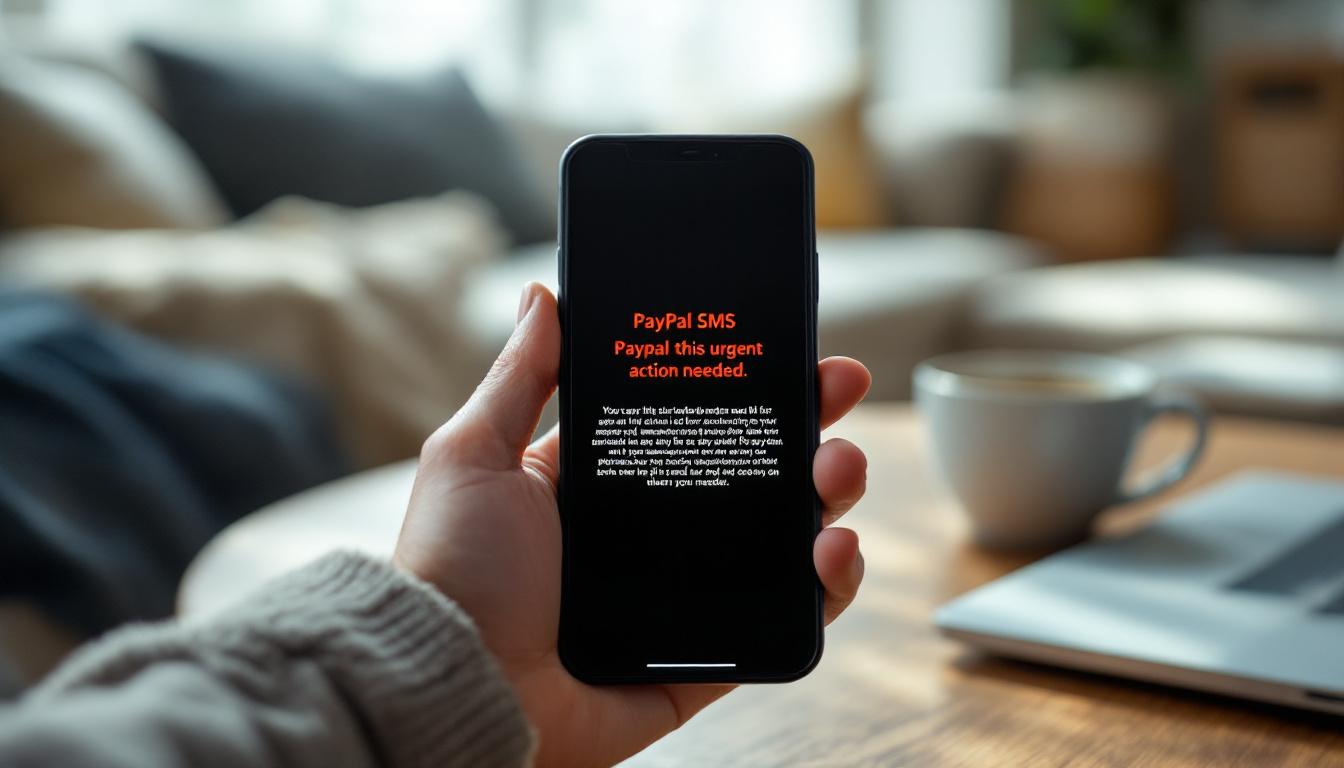 Vous avez reçu un SMS PayPal suspect ? Arnaque PayPal SMS
